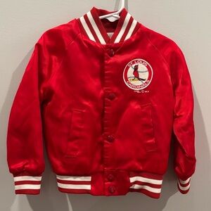 St. Louis Cardinals Vintage Bomber Jacket Kids